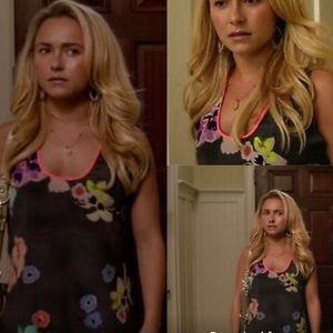 Rebecca Taylor Wild Rose Silk top